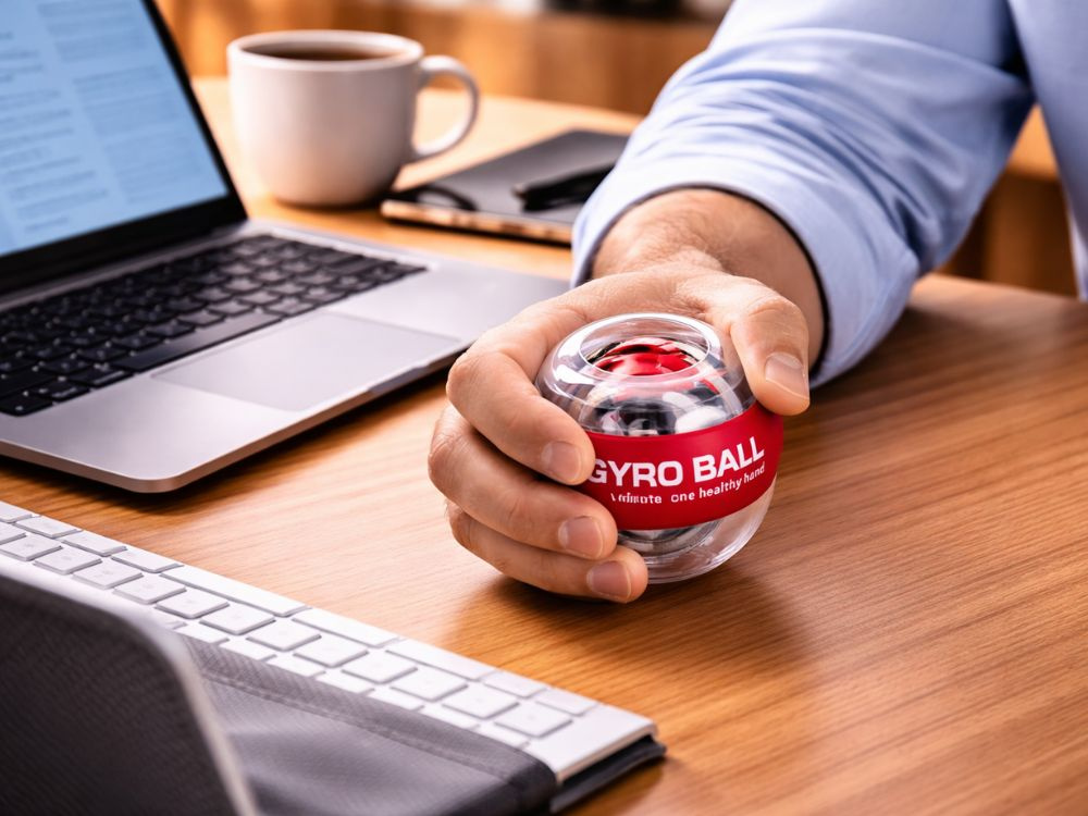 Jedinečný powerball gyroskopická guľa na posilňovanie zápästia